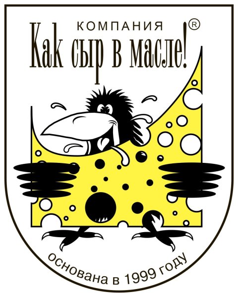Как сыр в масле логотип