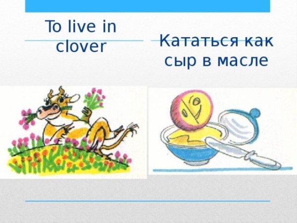 Как сыр в масле кататься фразеологизм