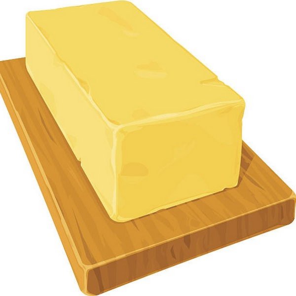 Масло сливочное векторное изображение
