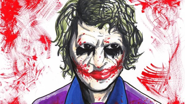 Джокер красками