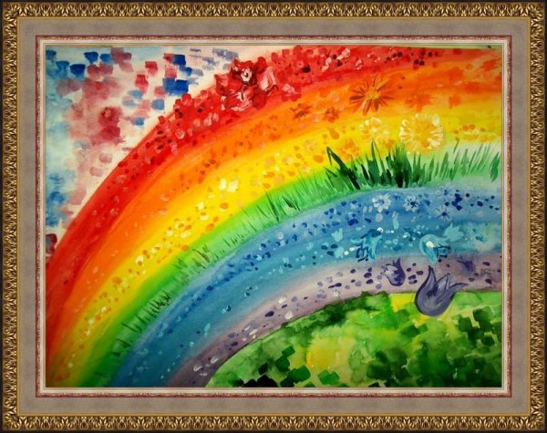 Рисование Радуга