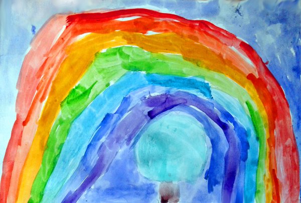 Радуга рисунок