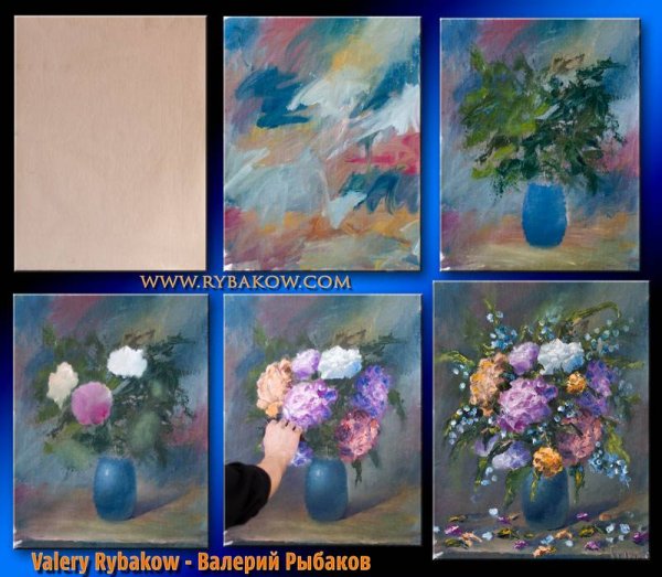 Живопись маслом пошагово