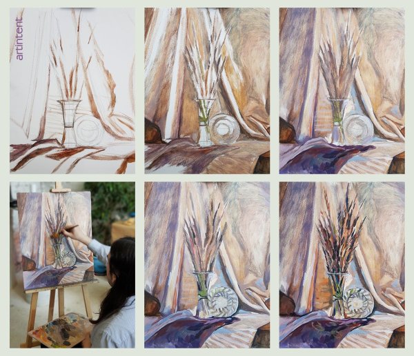 Поэтапная живопись