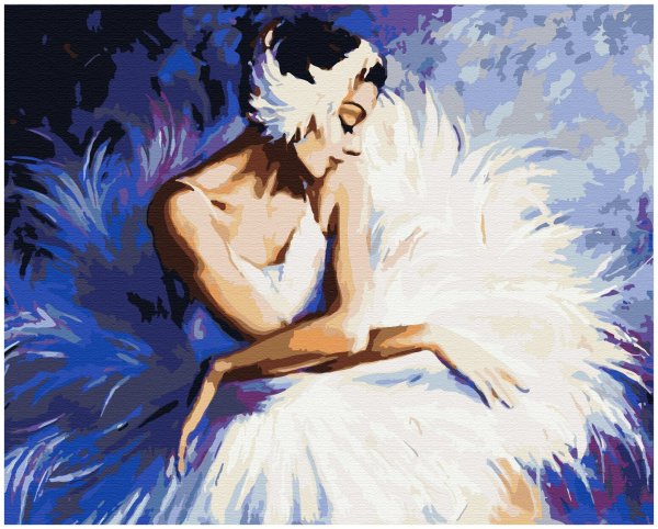 Балерина картина маслом