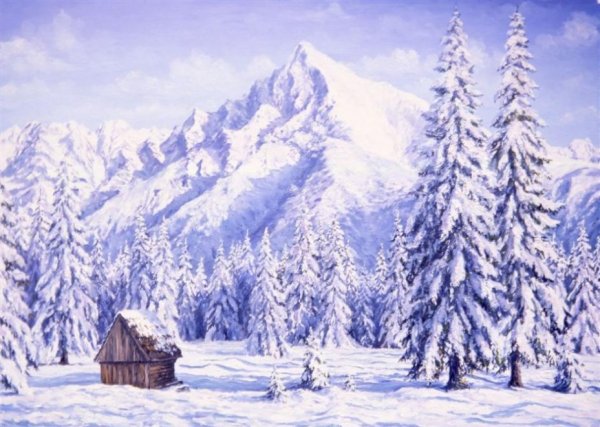 Художник Александр Гембель зима