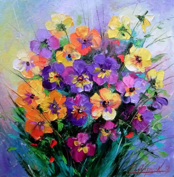 Ирина Михель Анютины глазки