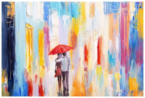 Картина дождь