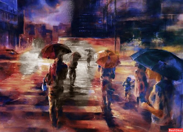 Осенний пейзаж Лин Чинг че