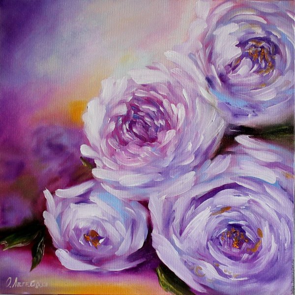 Фредерик Уайт фиолетовые цветы