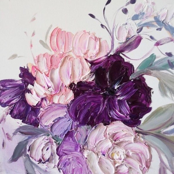 Картины в сиреневых оттенках