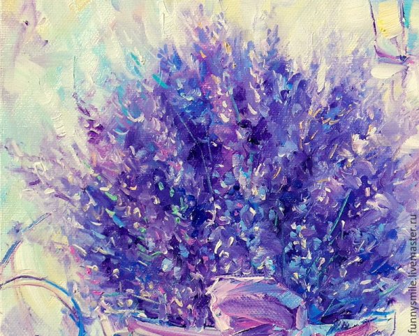 Лаванда мастихином