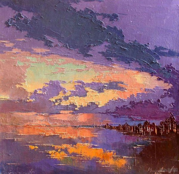 Рассвет живопись Импрессионизм