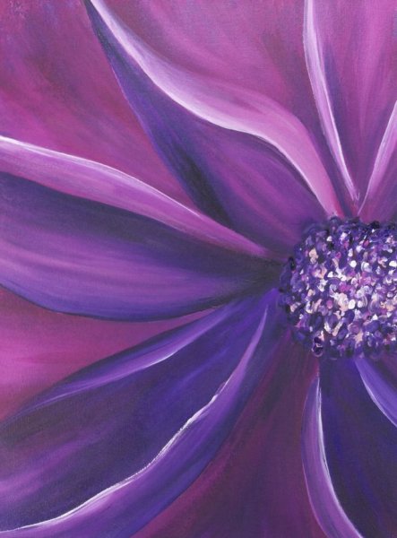 Картины в фиолетовых тонах