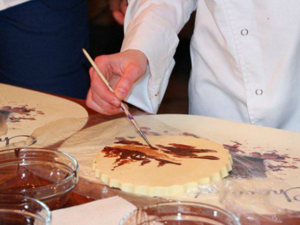 Логотип шоколада ручной работы