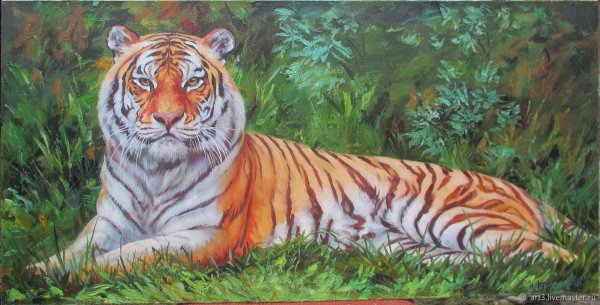 Амурский тигр батик