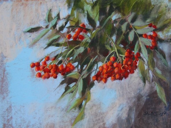 Художник Курицын рябина