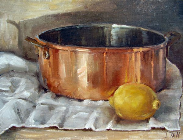 Кастрюля живопись