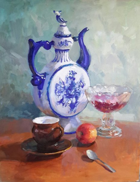 Батаршина натюрморт Гжель