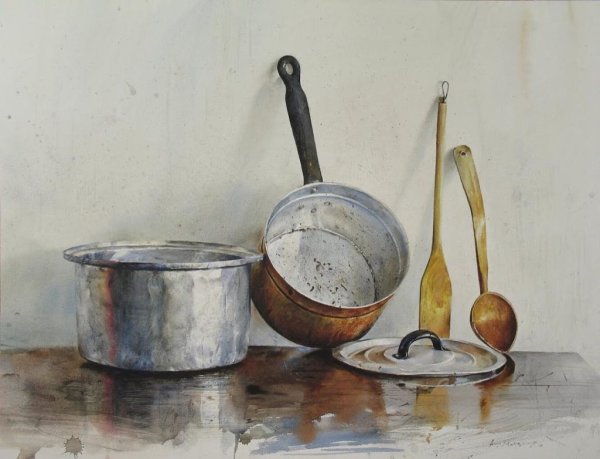 Атанас Мацурев акварель