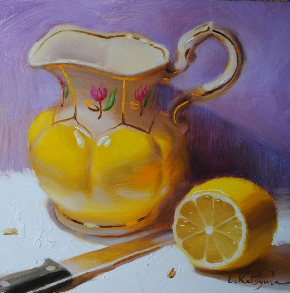 Елена Кацура натюрморты