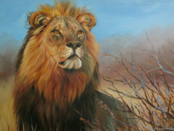 Картина "Лев"