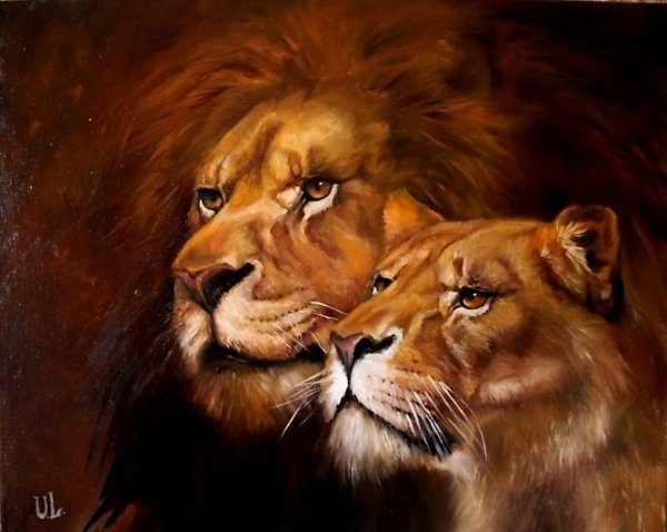 Картина пара Львов