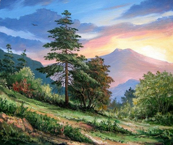 Картина горы