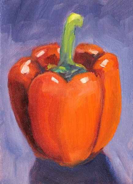 Фрукты гуашью