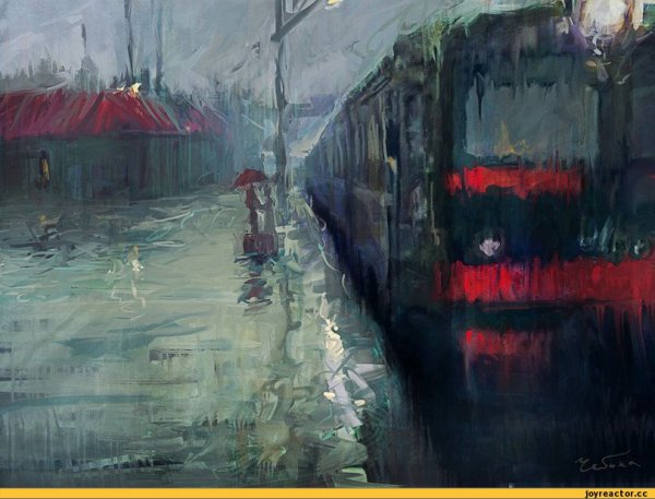 Джефф Роуланд картины поезд