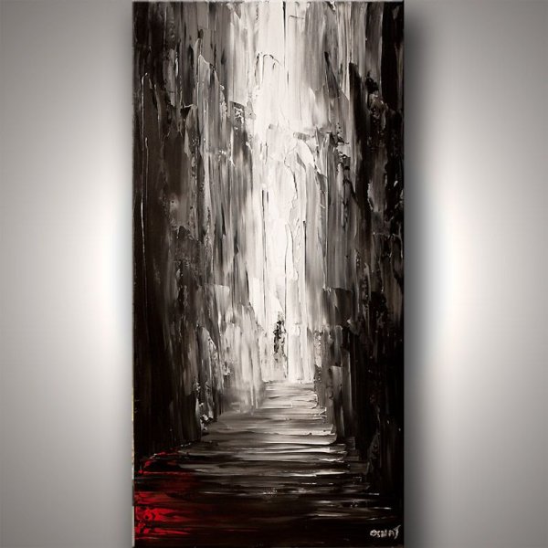 Современные вертикальные картины