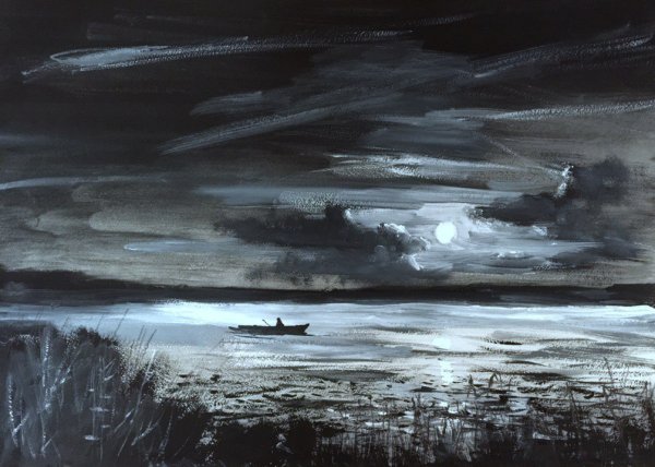 Живопись в темных тонах