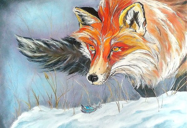 Лиса лисовна художник