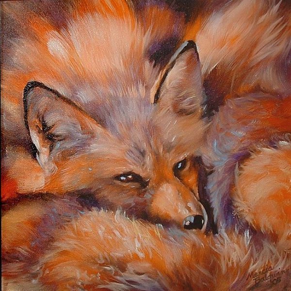 Художник Marcia Baldwin Лисичка