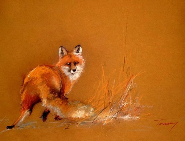 Tarcsay Bela пастель