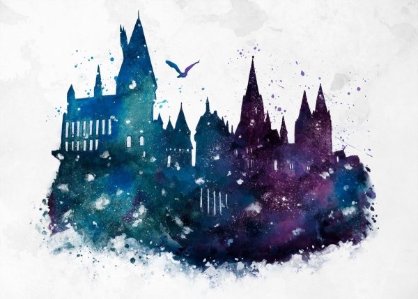 Гарри Поттер Хогвартс пейзаж