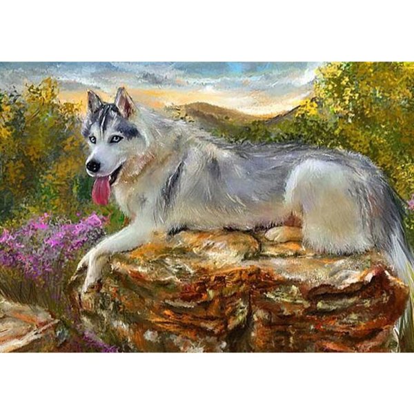 Картина хаски