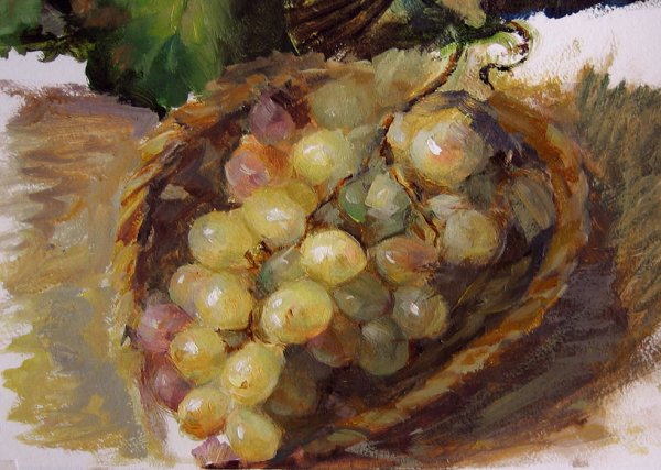 Картина Апеллеса виноград