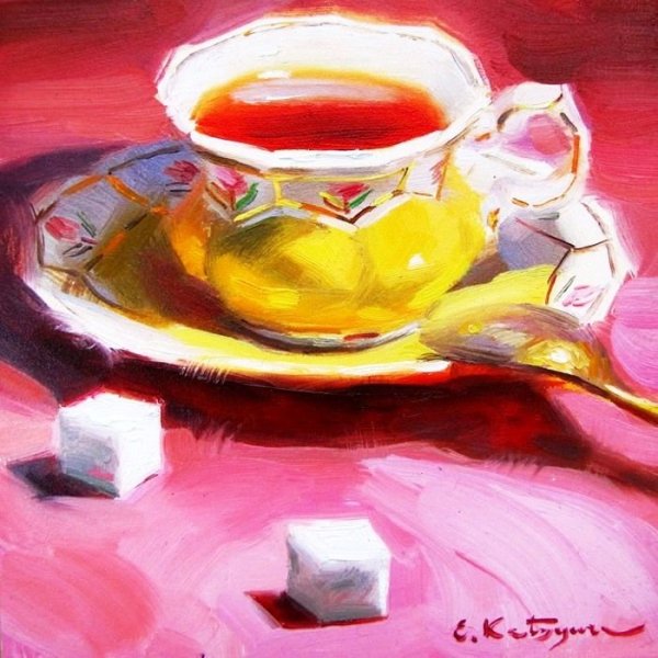 Елена Кацура живопись натюрморт