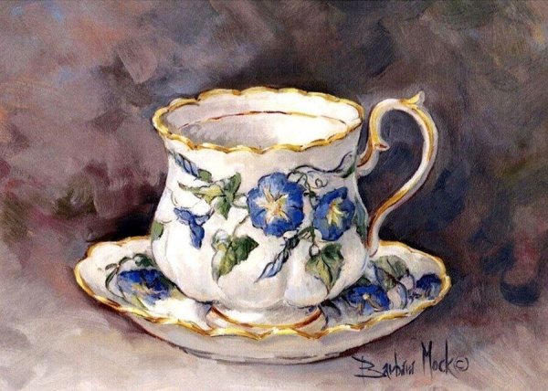 Художник Barbara Mock чайное
