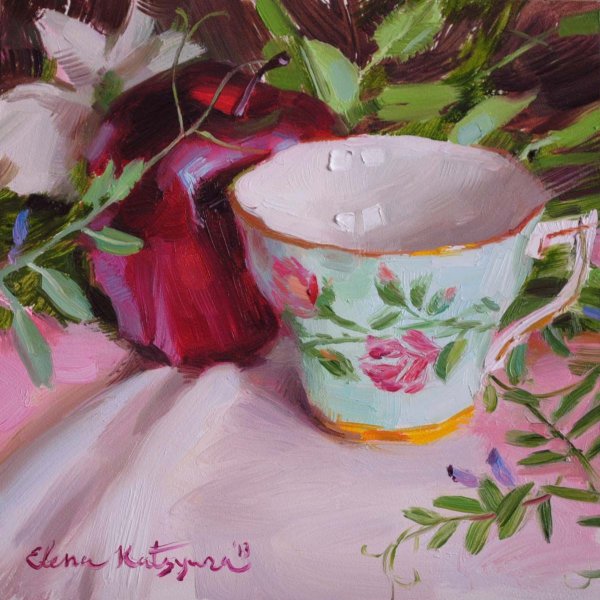 Живопись Elena Katsyura кувшин
