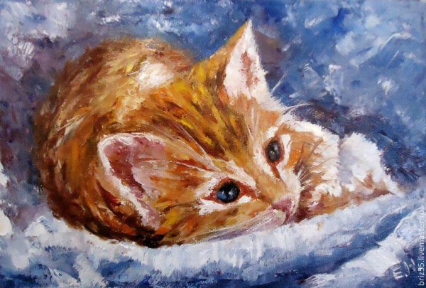 Рисунки маслом