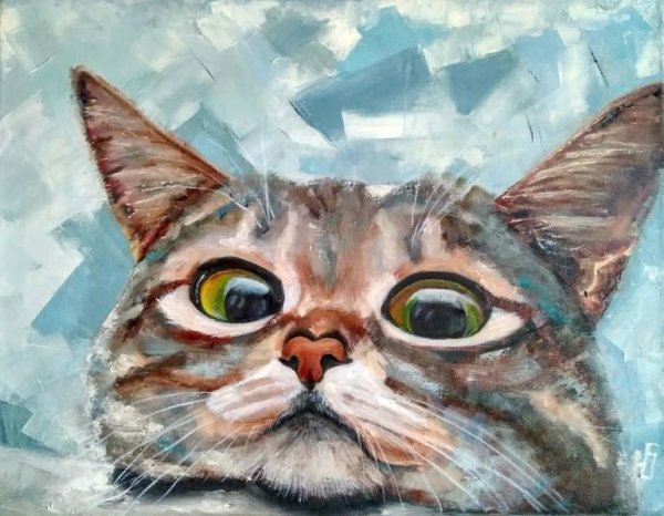 Кошки в живописи