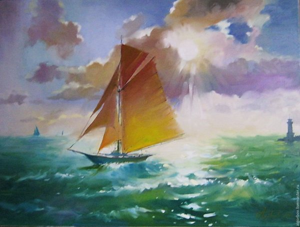 Паруса живопись