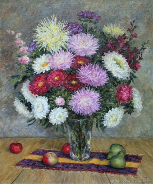 Астры Сычков картина