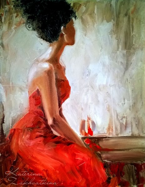 Девушки в масле