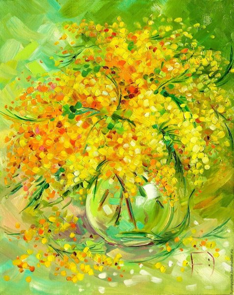 Мимоза живопись Кончаловский