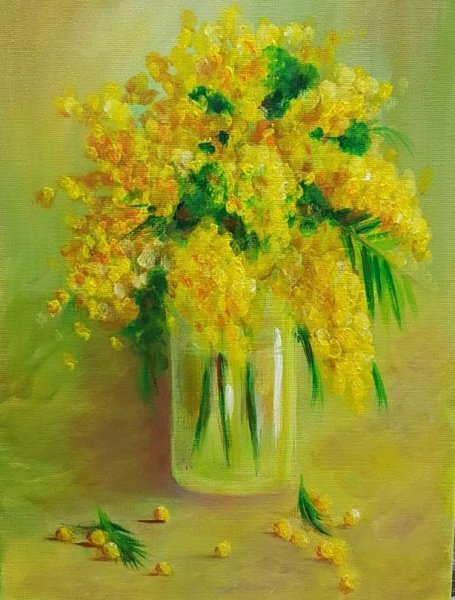 Мимоза Импрессионизм