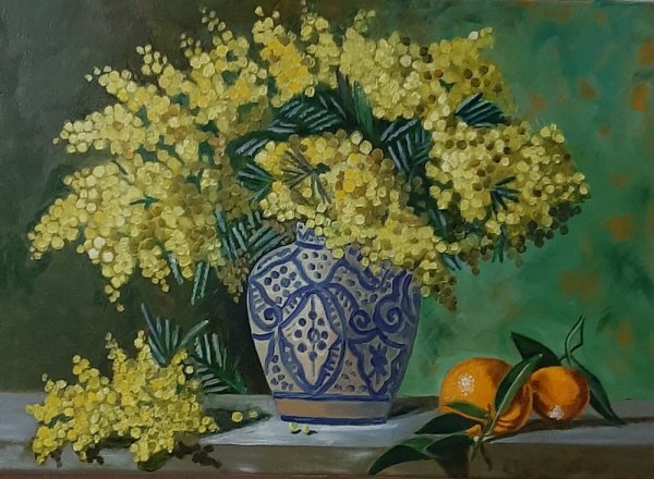 Андрияки художник Мимоза