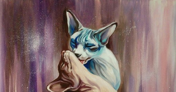 Картины сфинксы арт акрил